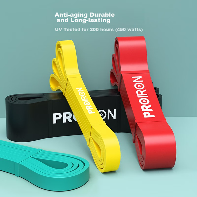 Эластичная лента PROIRON Puli'ai для фитнеса, упражнений для ног, подтягиваний, растяжки в йоге и тренировок с сопротивлением, предназначенная для мужчин и женщин. - зображення 8