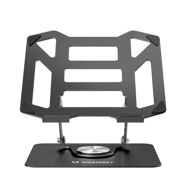Підставка Wozinsky WDCX-X19-AB HardStand з обертанням 360° під ноутбук і планшет Black (5907769387678) - зображення 4