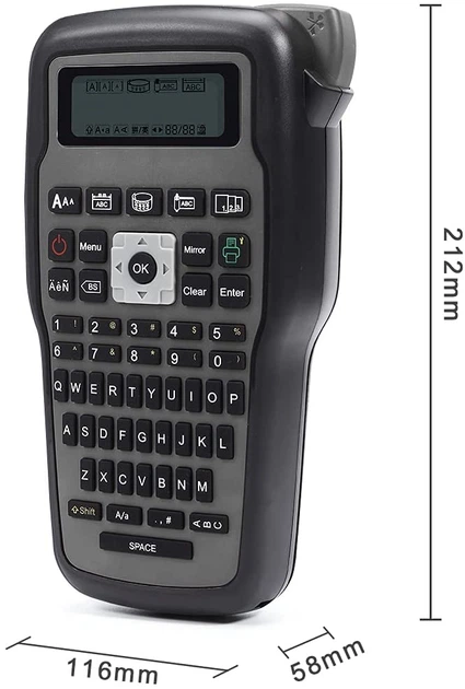 Портативний принтер етикеток Ukrmark E1000 Pro GR - зображення 6