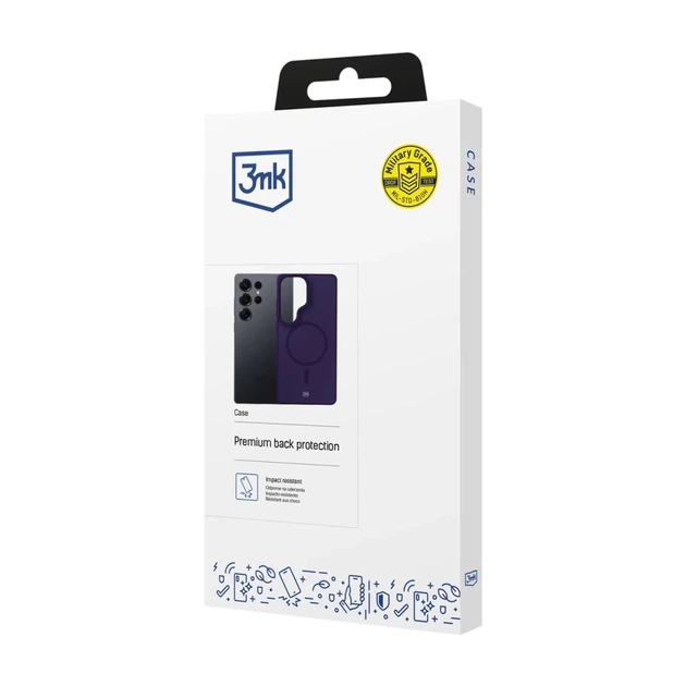 Чехол 3mk Smoke MagCase для Samsung Galaxy S25 Ultra Purple with MagSafe (5903108741354) - Фото 9 Чехол 3mk Smoke MagCase для Samsung Galaxy S25 Ultra Purple with MagSafe (5903108741354) - изображение 9