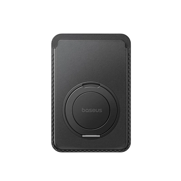 Кошелек Baseus MagPro 3 с подставкой Black with MagSafe (6932172690281) - изображение 2