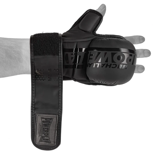 Перчатки для ММА Active Point FLEX PU M Черные - изображение 5