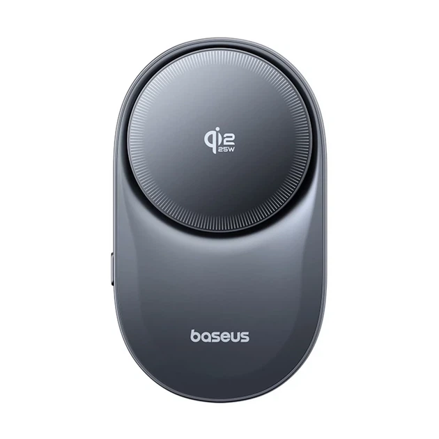 Автодержатель Baseus PrimeTrip VC2 Pro с зарядкой Qi2.2 с вентилятором на дефлектор Black (6942521201426) - Фото 2 Автодержатель Baseus PrimeTrip VC2 Pro с зарядкой Qi2.2 с вентилятором на дефлектор Black (6942521201426) - изображение 2