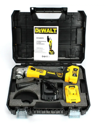 Болгарка аккумуляторная DeWalt УШМ Шлифмашина беспроводная - изображение 3