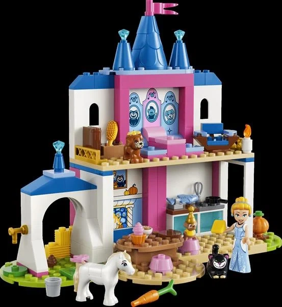 Конструктор LEGO Disney Принцесса Замок Золушки 149 деталей пластик разноцветный - изображение 12