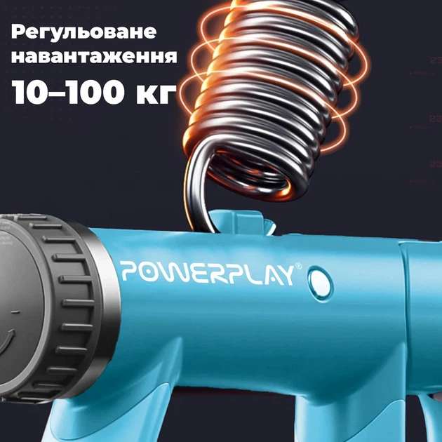 Еспандер кистевой Active Point ABS 10-100 кг Синий - изображение 2