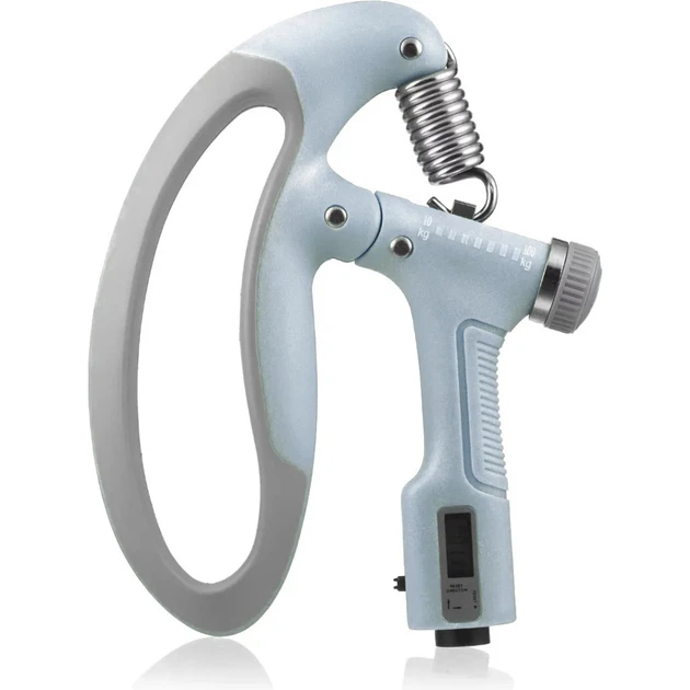 Еспандер кистевой Active Point ABS 10-100 кг Синий - изображение 7