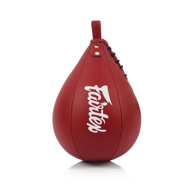 Пневмогруша боксерская Fairtex искусственная кожа 5 дюймов красная - изображение 2