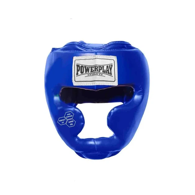Боксерский шлем Active Point PU кожа XS Синий - изображение 2
