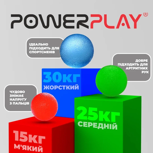 Силиконовые эспандеры для кисти Active Point 3 шт разные цвета - изображение 7