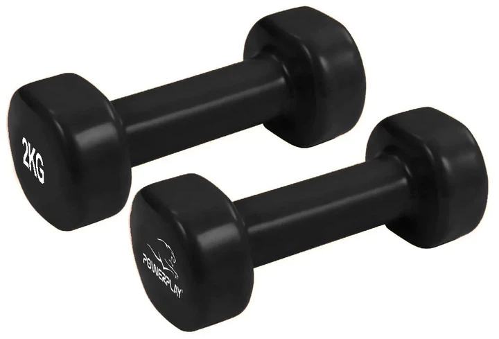 Набор гантелей Active Point виниловые 9 кг черные - изображение 10