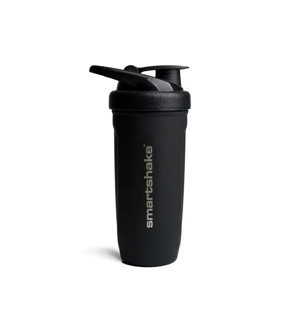 Спортивный шейкер SmartShake нержавеющая сталь 900 мл черный - изображение 2