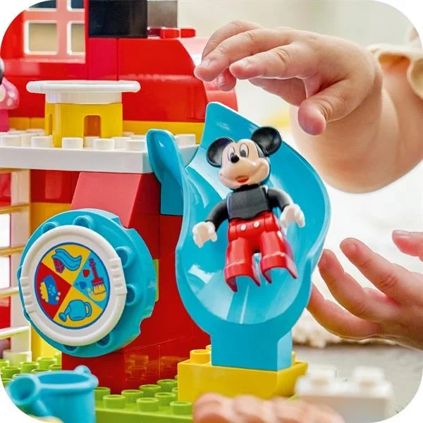 Конструктор LEGO DUPLO Клубный дом с Минни и Плуто 87 деталей пластик разноцветный - Фото 8 Конструктор LEGO DUPLO Клубный дом с Минни и Плуто 87 деталей пластик разноцветный - изображение 8