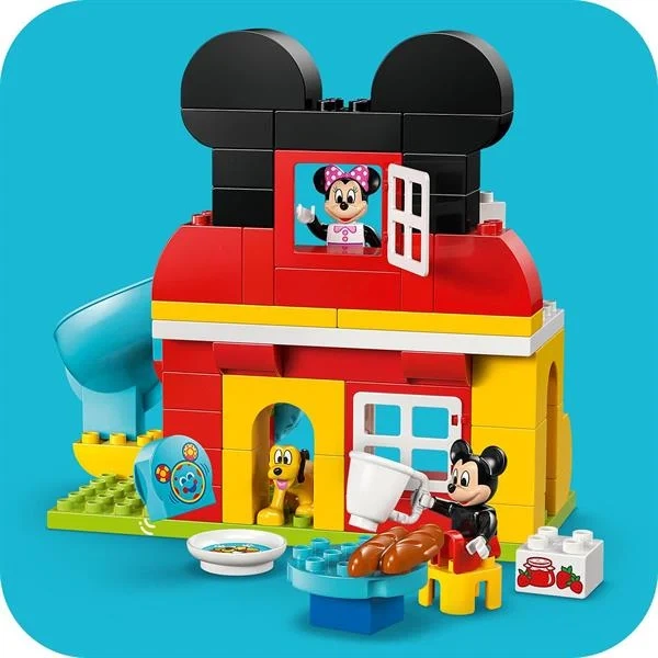 Конструктор LEGO DUPLO Клубный дом с Минни и Плуто 87 деталей пластик разноцветный - Фото 11 Конструктор LEGO DUPLO Клубный дом с Минни и Плуто 87 деталей пластик разноцветный - изображение 11