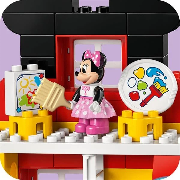 Конструктор LEGO DUPLO Клубный дом с Минни и Плуто 87 деталей пластик разноцветный - Фото 12 Конструктор LEGO DUPLO Клубный дом с Минни и Плуто 87 деталей пластик разноцветный - изображение 12