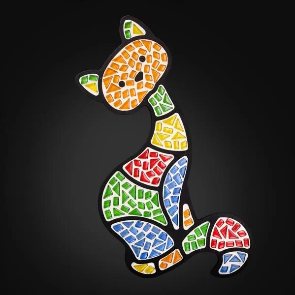 Набор для стеклянной мозаики Mosaaro MA3002 разноцветное переработанное стекло МДФ - изображение 2