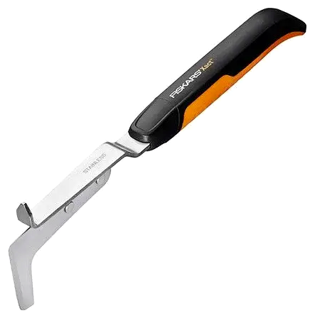 Прополочный нож 33.8 см нержавеющая сталь для дачи Fiskars LS-1061 - Фото 1 Прополочный нож 33.8 см нержавеющая сталь для дачи Fiskars LS-1061 - изображение 1