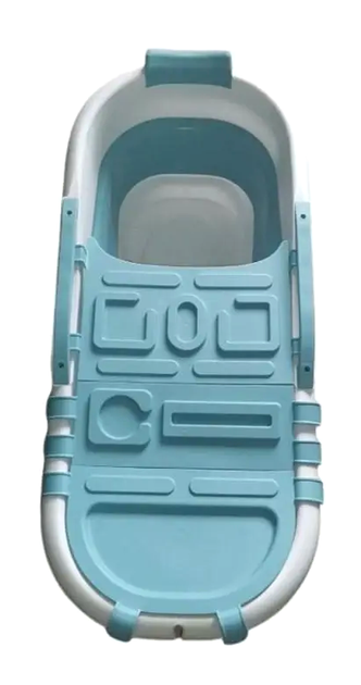 Силиконовая складная ванна 130х60 см для дома с крышкой Польша LS-3155 - изображение 8