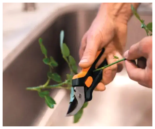 Секатор для цветов режущий диапазон 13 мм нержавеющая сталь Fiskars LS-1524 - изображение 10