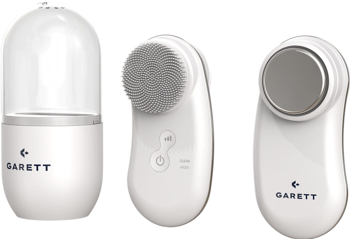 Szczoteczka do twarzy Garett Beauty Multi Clean + Masażer Beauty Glow Eye - obraz 2