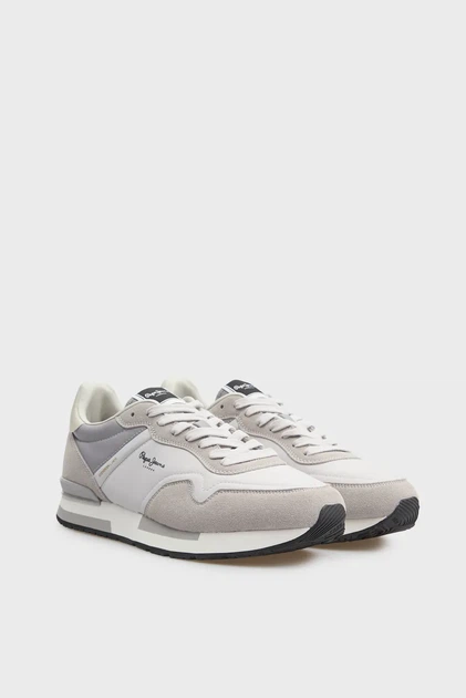Чоловічі сірі кросівки HAILON BASIC Pepe Jeans 44 PMS400037 - Фото 3 Чоловічі сірі кросівки HAILON BASIC Pepe Jeans 44 PMS400037 - зображення 3