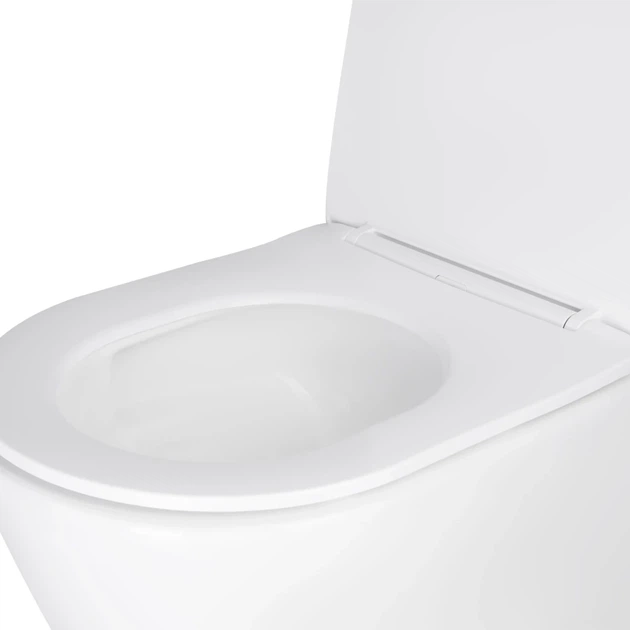 Унітаз підвісний Mixxus BEVEL-0303-T3 485x360x365mm, система змиву TORNADO 3.0 (MI6703) - зображення 5