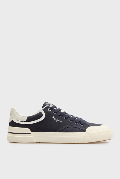 Чоловічі темно-сині кеди NOLAN BASIC Pepe Jeans 42 PMS300018 - Фото 1 Чоловічі темно-сині кеди NOLAN BASIC Pepe Jeans 42 PMS300018 - зображення 1