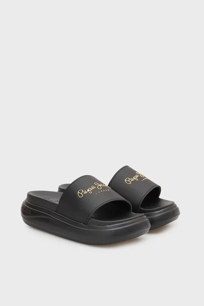 Жіночі чорні слайдери BELLA Pepe Jeans 37 PLS700001 - Фото 3 Жіночі чорні слайдери BELLA Pepe Jeans 37 PLS700001 - зображення 3