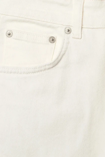 Жіночі білі джинси CROPPED RELAXED Gant 26 4100272 - изображение 4