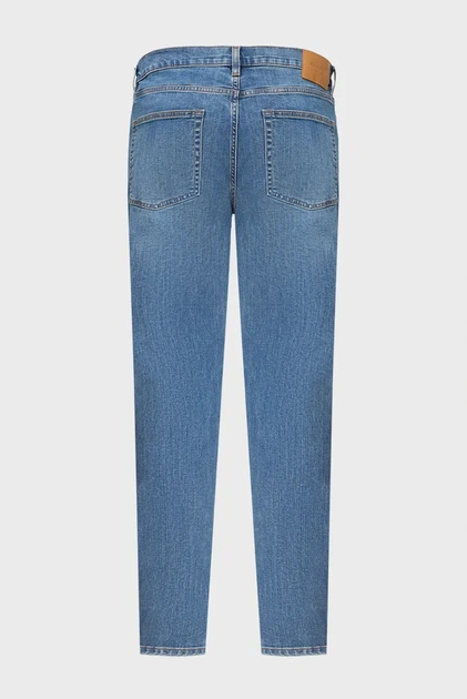 Чоловічі сині джинси REGULAR ONE Gant 32-32 1000701 - Фото 2 Чоловічі сині джинси REGULAR ONE Gant 32-32 1000701 - изображение 2
