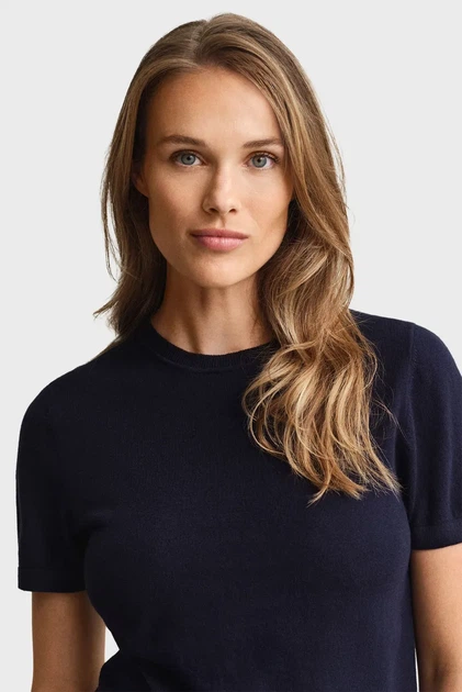 Жіночий темно-синій джемпер LIGHT KNIT Gant S 4805433 - зображення 4