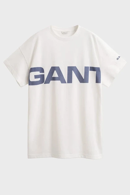 Жіноча біла сукня GRAPHIC PRINT Gant XS 4201319 - Фото 6 Жіноча біла сукня GRAPHIC PRINT Gant XS 4201319 - изображение 6