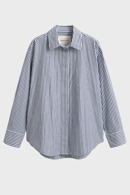 Жіноча сорочка у смужку STRIPE POPLIN Gant 34 4300665 - изображение 6