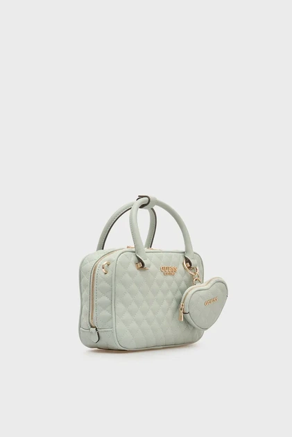 Жіноча м'ятна сумка ATABEY BOX SATCHEL Guess OS HWQG9894050 - Фото 3 Жіноча м'ятна сумка ATABEY BOX SATCHEL Guess OS HWQG9894050 - изображение 3