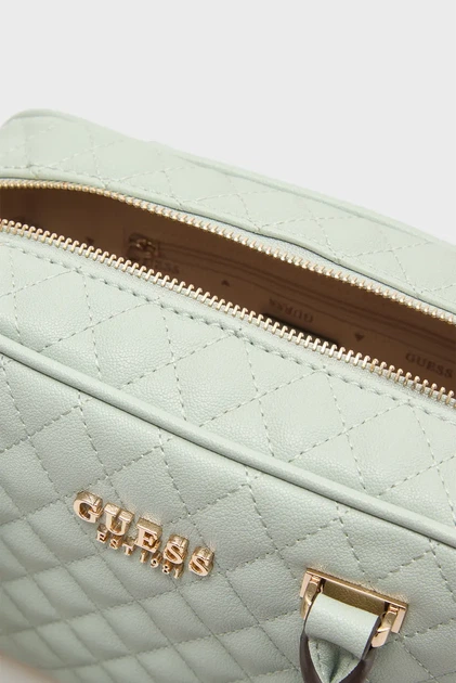 Жіноча м'ятна сумка ATABEY BOX SATCHEL Guess OS HWQG9894050 - Фото 5 Жіноча м'ятна сумка ATABEY BOX SATCHEL Guess OS HWQG9894050 - изображение 5