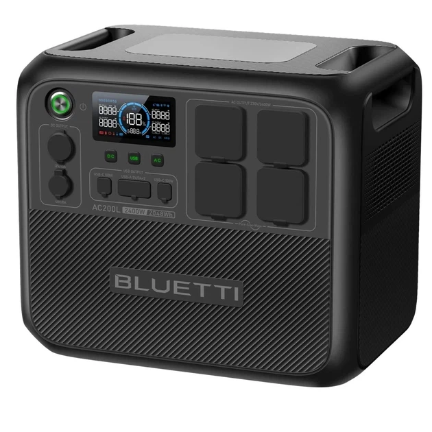 Зарядна станція BLUETTI AC200L Portable Power Station | 2400W 2048Wh - зображення 3