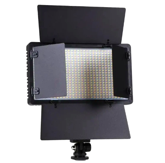 LED лампа 29 см квадратная черная с пультом Purlov E600 для освещения интерьера - зображення 3