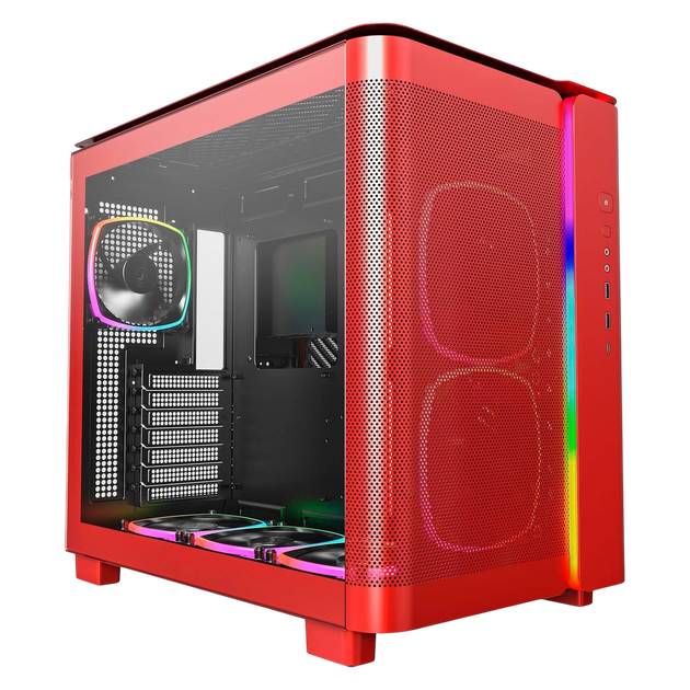Корпус Montech King 95 PRO ARGB Red (KING 95 PRO (R)) - Фото 2 Корпус Montech King 95 PRO ARGB Red (KING 95 PRO (R)) - изображение 2