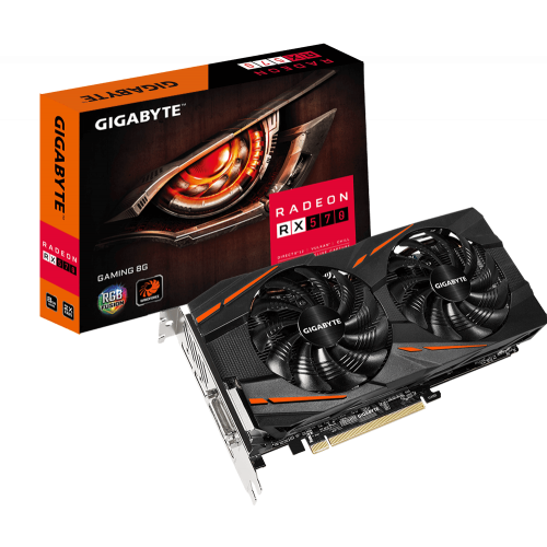 Відеокарта AMD Radeon RX 570 8GB Gigabyte G1 Gaming (GV-RX570GAMING-8GD-MI) Б/В - зображення 2