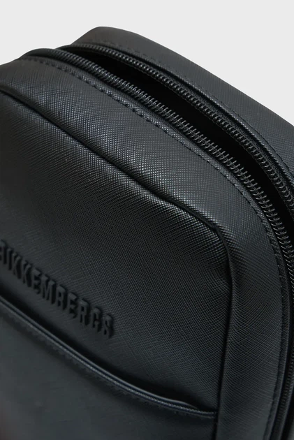 Чоловіча чорна сумка GRANT Bikkembergs OS BKBO01322P - Фото 2 Чоловіча чорна сумка GRANT Bikkembergs OS BKBO01322P - изображение 2