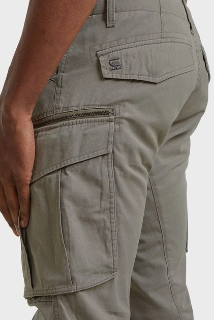 Чоловічі сірі карго Rovic Zip 3D G-Star 29-32 D02190,E351 - изображение 4