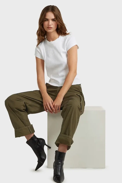 Жіночі оливкові карго boyfriend G-Star 29-30 D28756,D388 - изображение 4