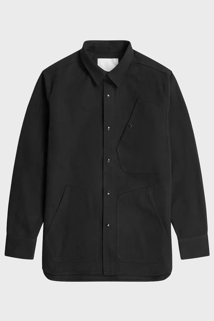 Чоловіча чорна джинсова сорочка Twill G-Star M D27469,8241 - Фото 6 Чоловіча чорна джинсова сорочка Twill G-Star M D27469,8241 - изображение 6
