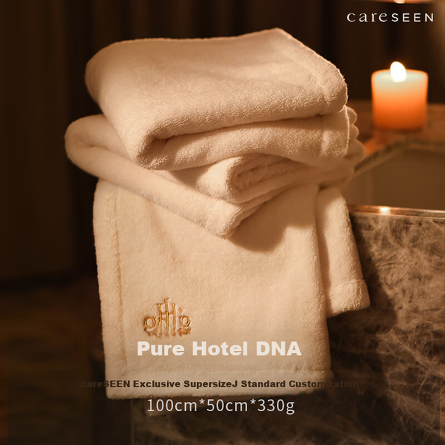 Полотенце Canasin Hug Towel, египетский хлопок, для лица, 100*50 см - изображение 7