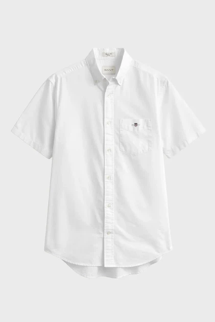 Чоловіча біла сорочка CLASSIC Gant XXL 3000201 - изображение 6