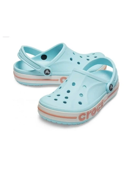 Дитячі сабо Crocs Bayaband Clog C12 (29-30) Блакитний/Рожевий (Арт. 185) - зображення 6