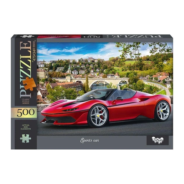 Пазл DankoToys Спортивная машина 500 элементов DT C500-14-12 47,5х34 см - Фото 1 Пазл DankoToys Спортивная машина 500 элементов DT C500-14-12 47,5х34 см - изображение 1