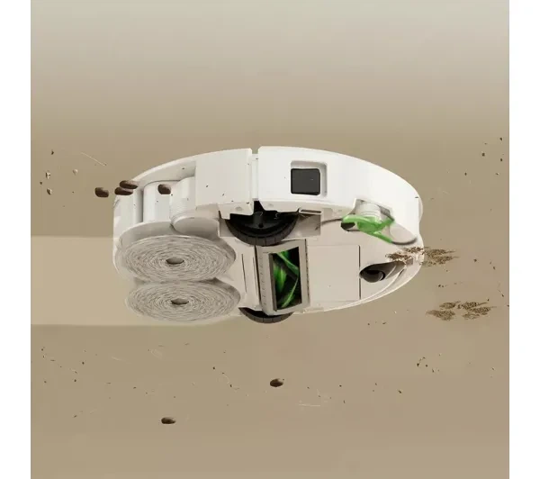 Робот-прибиральник iRobot Roomba 515 Комбо Функція миття Станція очищення Створення карти приміщення 70дБ Функції ШІ Білий - зображення 3