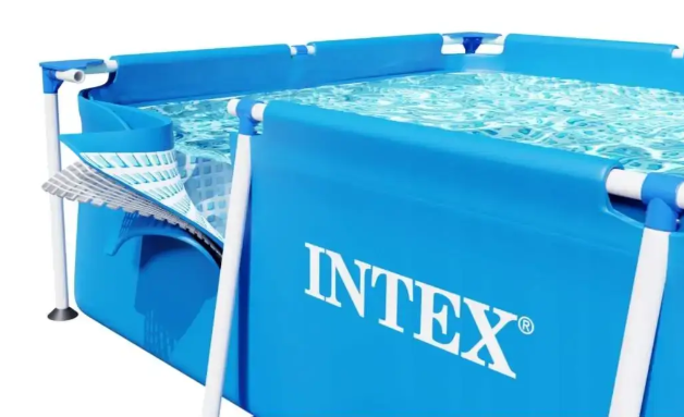 Прямоугольные каркасные бассейны Каркасный бассейн для дома Intex Rectangular Frame Pool 260 x 160 x 65 см - изображение 9