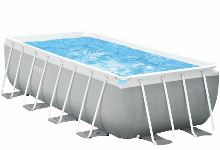 Каркасный бассейн для дачи Prism Frame Pool Intex Каркасный летний бассейн большой (400 x 200 x 122 см) - изображение 9